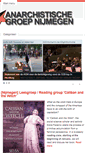 Mobile Screenshot of anarchistischegroepnijmegen.nl