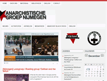 Tablet Screenshot of anarchistischegroepnijmegen.nl